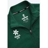 Osaka - Track Top Pro - Vest - Donkergroen - 91% Polyester - 9% Elastaan