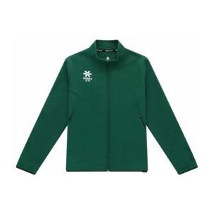 Osaka - Track Top Pro - Vest - Donkergroen - 91% Polyester - 9% Elastaan