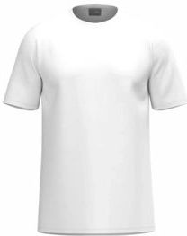 Tennisshirt HEAD Heren Simple Tee Men White-L