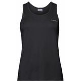 Tennisshirt HEAD Girls Easy Court Tanktop Black-Maat 152