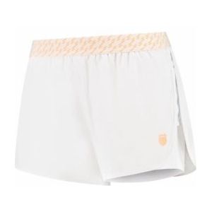 Tennisbroek K-Swiss Women Hypercourt Short 6 White-L