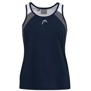 Tennisshirt HEAD Women Club 21 Tanktop Dark Blue-M