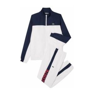 Trainingspak Lacoste Men WH8989 White Navy Blue Grenadine-3