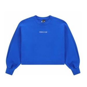 Osaka - Cropped Sweater - Princess Blue - Trui