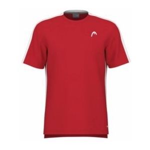 Tennisshirt HEAD Men Slice Red-XL