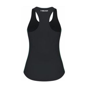 Tennisshirt HEAD Women Spirit Tank Top Black-XL