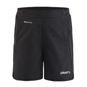 Tennisbroek Craft Kids Pro Control Impact Shorts J Black-Maat 146