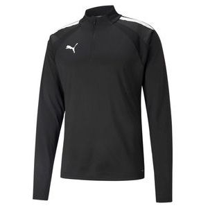 Trui PUMA Men TeamLIGA 1/4 Zip Black-XXL