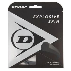 Tennissnaar Dunlop Explosive Spin 16G Black 1.30mm/12m
