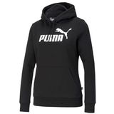Trui Puma Women Essentials Logo Hoodie FL Black-M