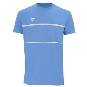Tennisshirt Tecnifibre Men Team Tech Azur-M