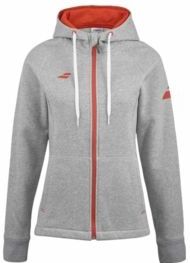 Babolat - Women Exercise Hood Jacket - Damesvest - Heather