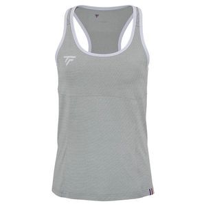 Tennis Tanktop Tecnifibre Girls Team Junior Silver-6 - 8 jaar