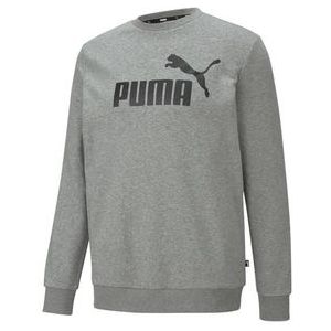 Trui Puma Men Essentials Big Logo Crew Gray-M