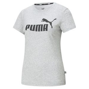 T-Shirt Puma Women Essentials Logo Tee Gray-XS