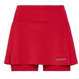 Tennisrok HEAD Girls Club Basic Red-Maat 152