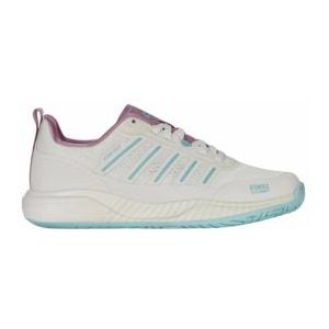 Padelschoen K-Swiss Women Ultra Court Padel White Lilas Pastel Turquoise-Schoenmaat 41