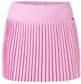 Goldbergh - Plissé Rok - Pink - 91% Polyester 9% Elastaan