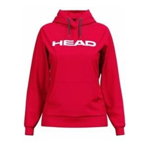 Tennistrui HEAD Women Club Original Hoodie Red-XL