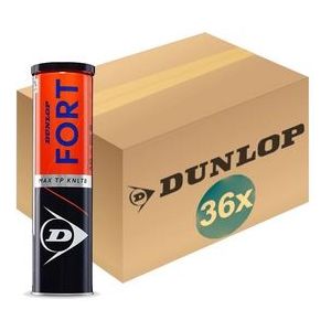 Tennisbal Dunlop Fort Max TP 4-Tin (Doos 36x4) 2020