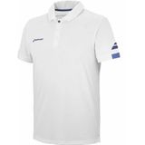 Babolat - Play Polo - Poloshirt - Wit - Gerecycled Polyester