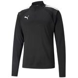 Trui Puma Men TeamLIGA 1/4 Zip Black-M