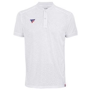 Tennispolo Tecnifibre Men Team Mesh White