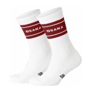 Sportsok Osaka Unisex Colourway Duo Maroon (2 Pack)-Schoenmaat 28 - 30