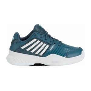 Tennisschoen K-Swiss Kids Court Express Carpet Indian Teal White Aqua Splash-Schoenmaat 32,5