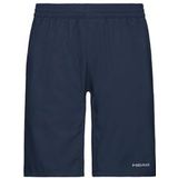 Tennisbroek HEAD Boys Bermudas Club Dark Blue-Maat 152