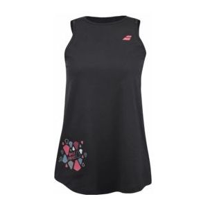 Tanktop Babolat Women Padel Cotton Tank Black Black-M