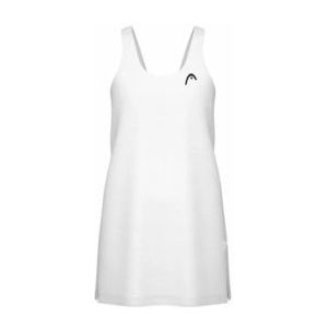 Tennisjurk HEAD Girls Spirit Dress White-Maat 152