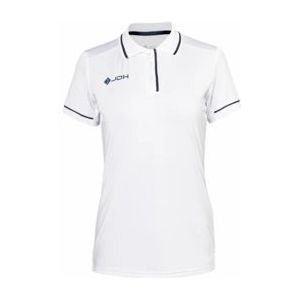 JDH - Girls Carbon Pro Polo - Wit - Polyester/Elasthaan
