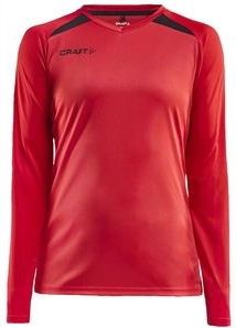 Craft Pro Control Impact LS Tee 232 - Bright Red Black