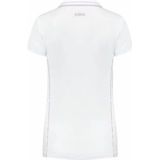 K-Swiss - Hypercourt Polo 6 - Tennisshirt - Wit - 84% Gerecycled Polyester, 16% Elastaan