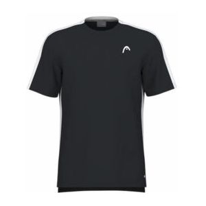 Tennisshirt HEAD Men Slice Black-XL