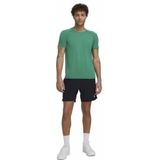 Tennisshirt Wilson Men Team Seamless Crew Courtside Green-XXL