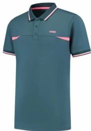 K-Swiss - Hypercourt Polo 7 - Sportshirt - Wit - 86% Gerecycled Polyester, 14% Elastaan