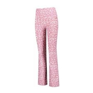 Leggings Deblon Women Celine Cropped Flared Leopard Dusty Rose-M