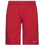 Tennisbroek HEAD Boys Bermudas Club Red-Maat 128