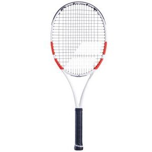 Tennisracket Babolat Pure Strike 16/19 White Red Black (Onbespannen)-Gripmaat L3