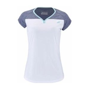 Babolat - Play Cap Top - T-shirt - Dames - Korte Mouwen - 100% Polyester