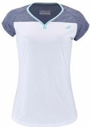 Babolat - Play Cap Top - T-shirt - Dames - Korte Mouwen - 100% Polyester