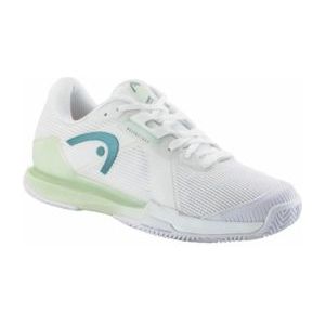 HEAD - Sprint Pro 4.0 Clay - Tennisschoen - Wit - Lichtgroen - TPU-Mesh