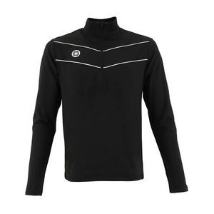 Tennistrui The Indian Maharadja Men Baroda Chevron Half Zip Black-M