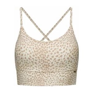 Sport BH Deblon Women Ivy Top Cheetah Latte-M