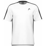 Tennisshirt HEAD Men Slice White-XS