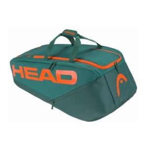 Tennistas HEAD Pro Racquet Bag 12R Dark Cyan Fluo Orange
