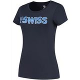 T-Shirt K Swiss Women Essentials Tee Navy-L