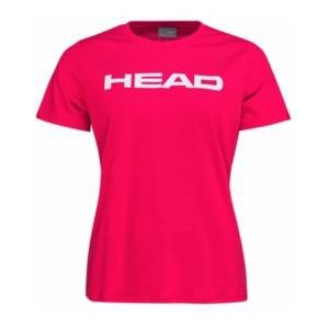 Tennisshirt HEAD Women Club Basic Magenta-XL